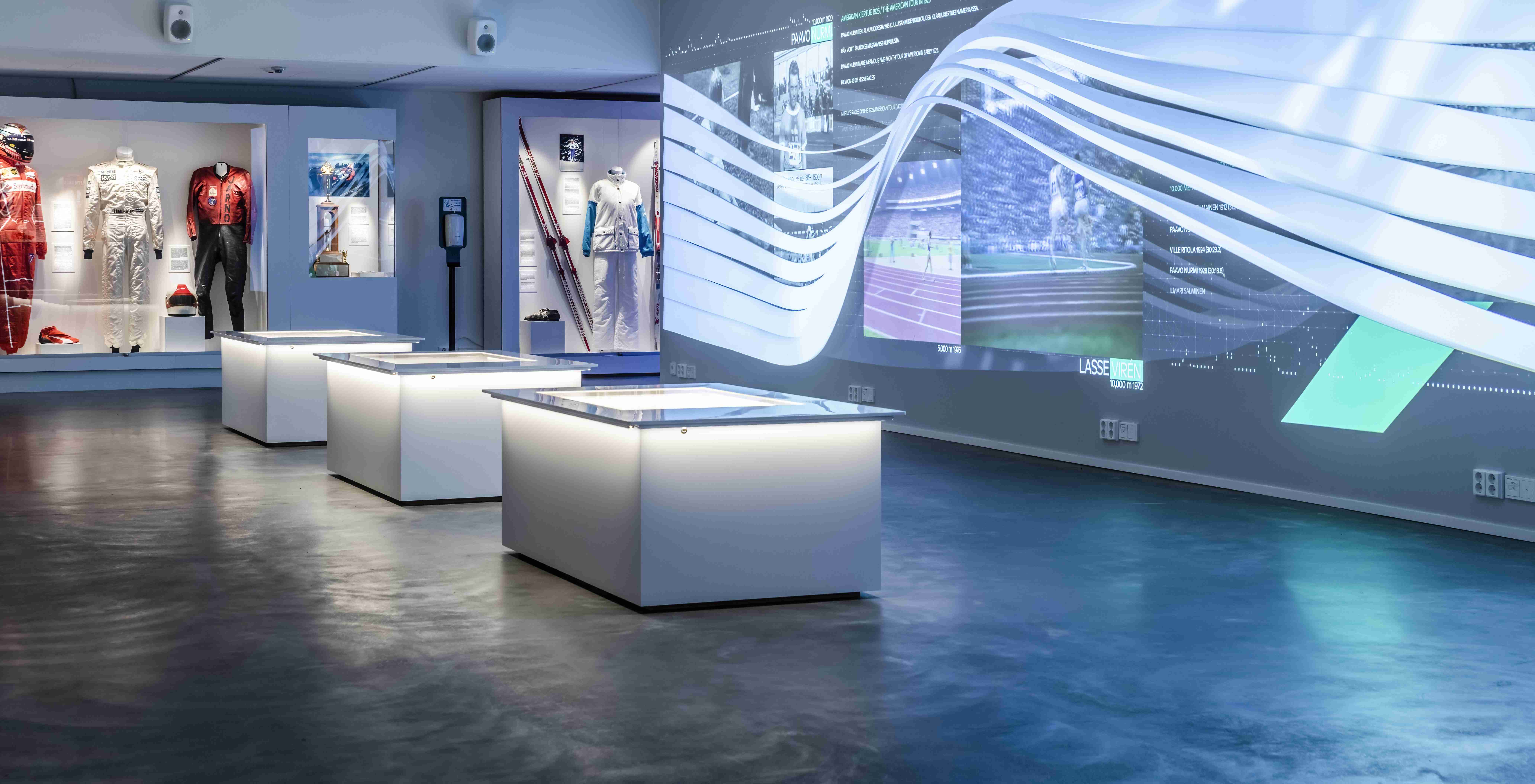 Näyttelysali, Urheilumuseo