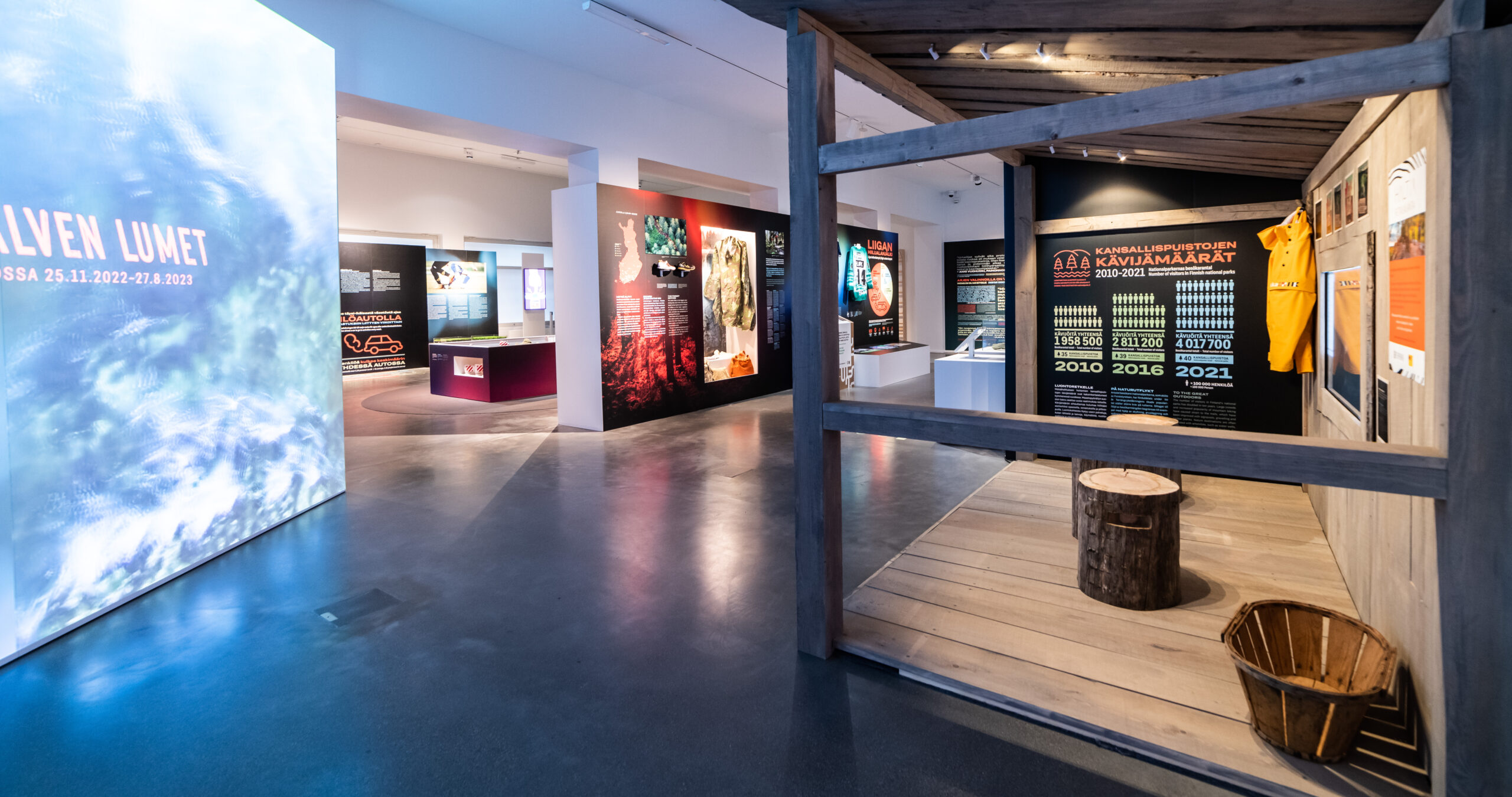 Menneen talven lumet -näyttely